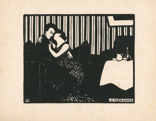 Валлоттон Феликс. Лот из 11 ксилографий